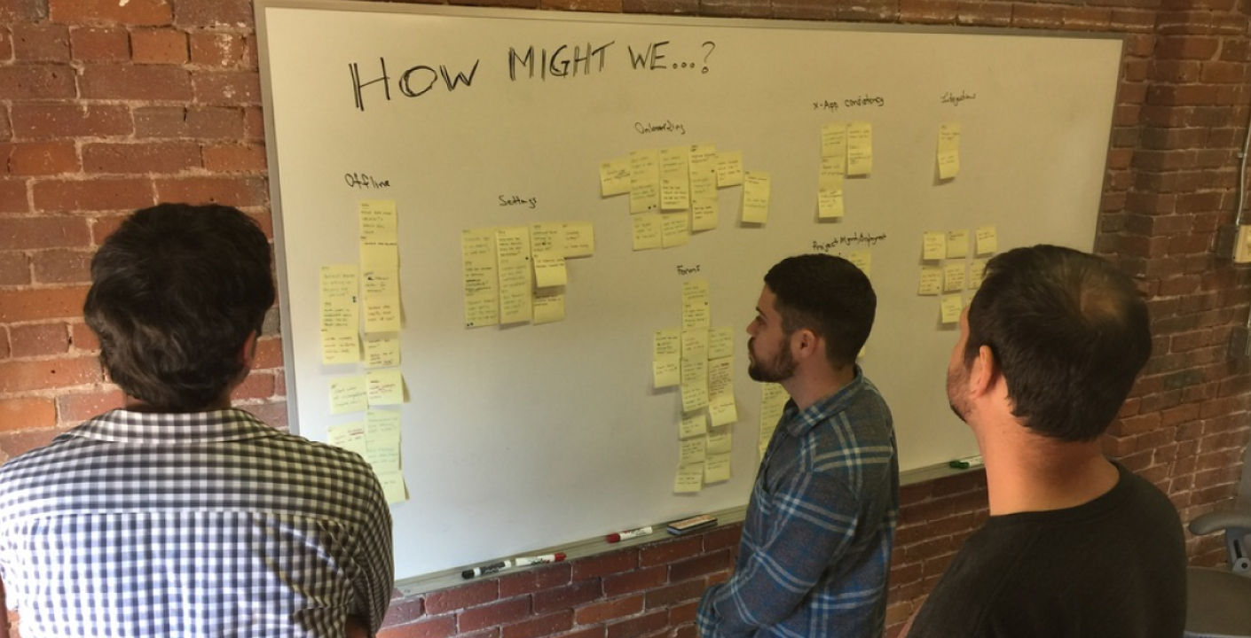Design sprint — customer map and workshop artifacts